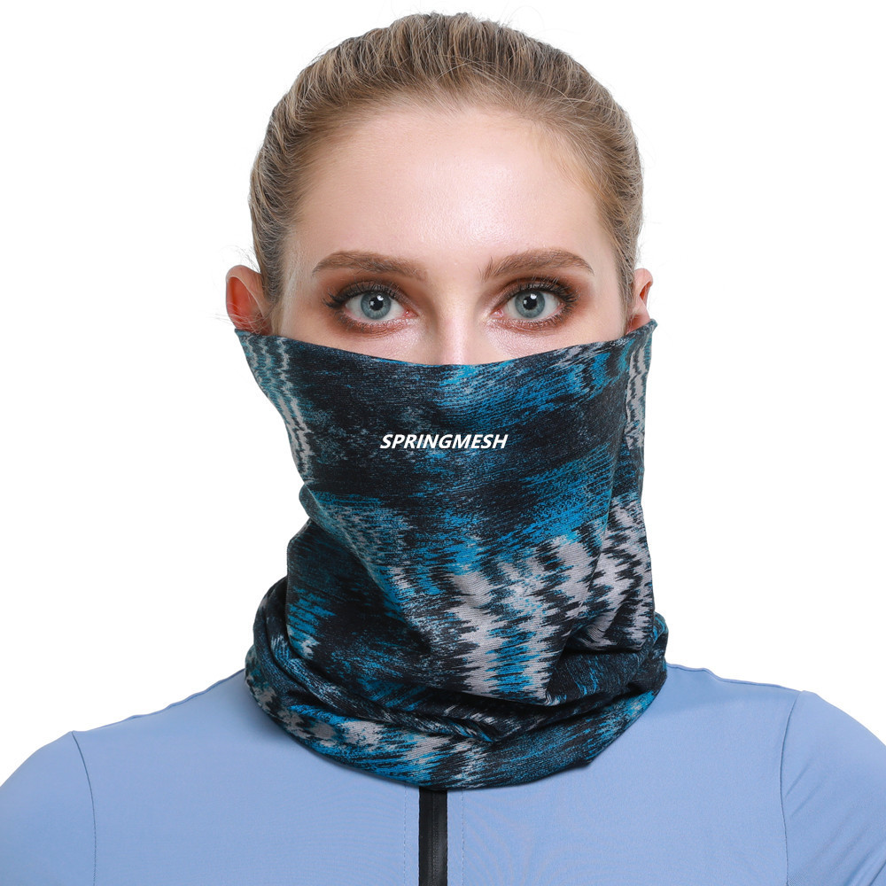 Cross-border summer outdoor cycling face mask, sun protection neck scarf, multifunctional magic headscarf, neck protection neck cover