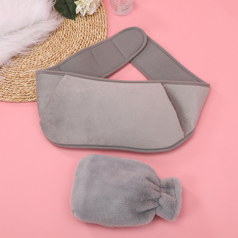Waist support three-piece set, water-filled hot water bottle, waist warmer
