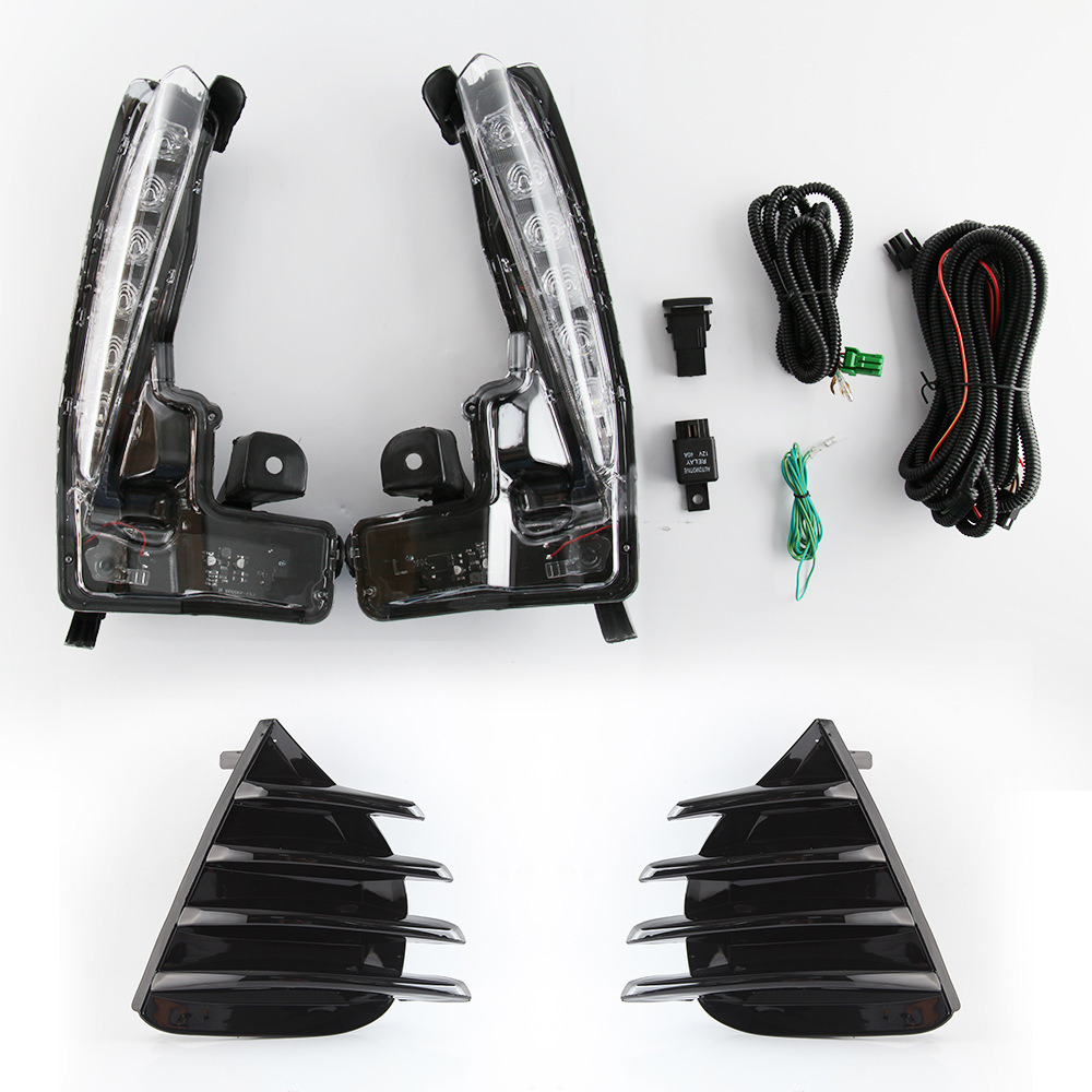 Aplicable a 17-18 versión americana Carolina LED luz corriente diurna Carolina SE luz corriente diurna Corolla SE