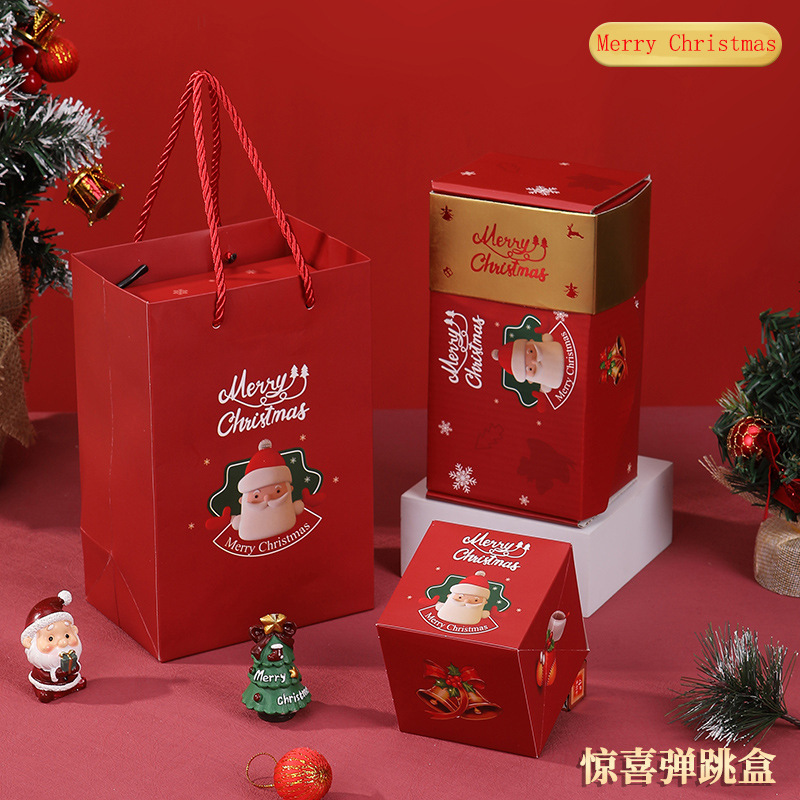 메리 크리스마스-축제 레드