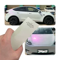 Защитная пленка для полной окраски автомобиля с эффектом перелива от белого до фиолетового цвета (глянцевая), пленка для изменения цвета автомобиля