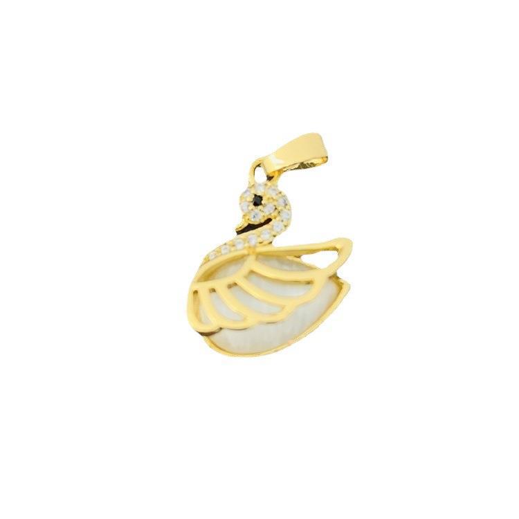 Cientos de colgantes con estilo de moda, modelos de pareja clásicos y versátiles, exquisitos colgantes, accesorios para novias [sin cadena]