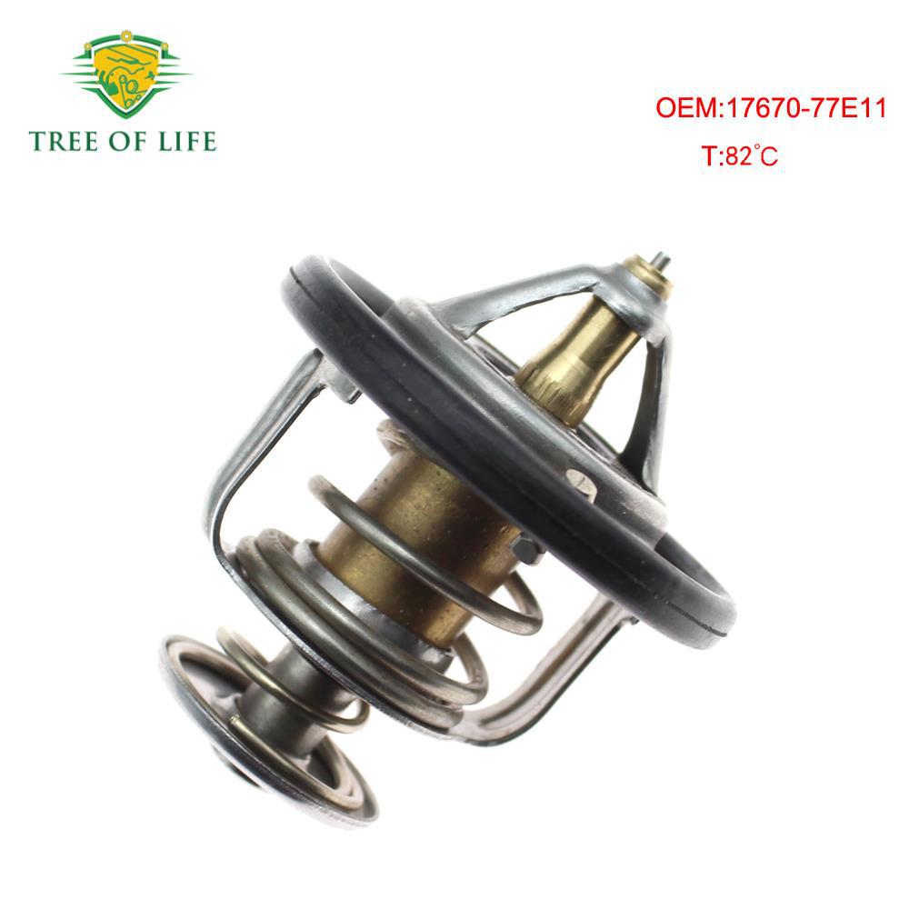 17670 - 77E11 para el termostato de refrigerante del motor Suzuki 82 °C