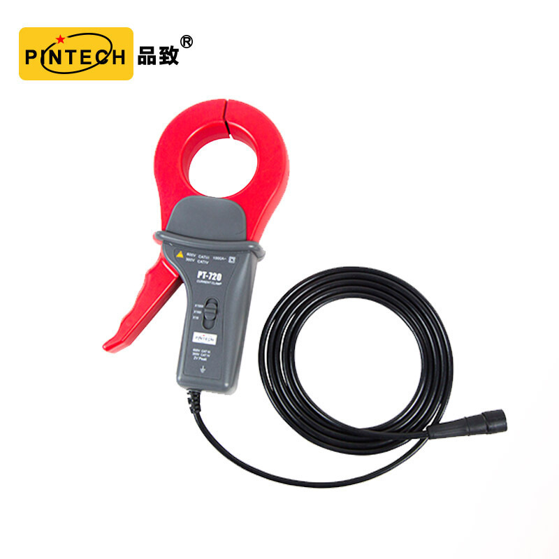 PINTECH品致示波器电流探头电流钳大钳口霍尔传感器电流棒PT-
