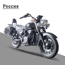 俄罗斯复古太子款电动摩托车出口欧美72V3000W大功率高速电摩