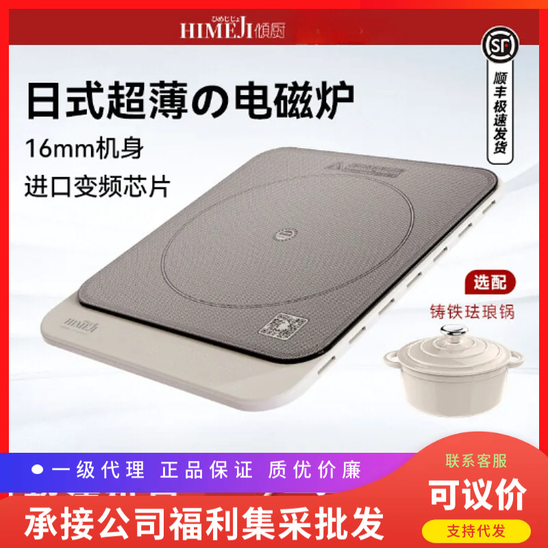 Japanese Ultra-Thin Induction Cooker for Home Use, Small High-Power New Model, Anti-Scalding Stir-Fry Hot Pot Battery Stove Flagship Store
