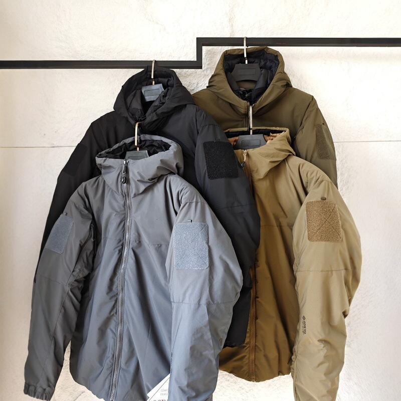 Military Bird Series Leaf Cold W Gen 2 Windproof Thickened Warm Hooded Jacket Cotton Jacket Second Generation