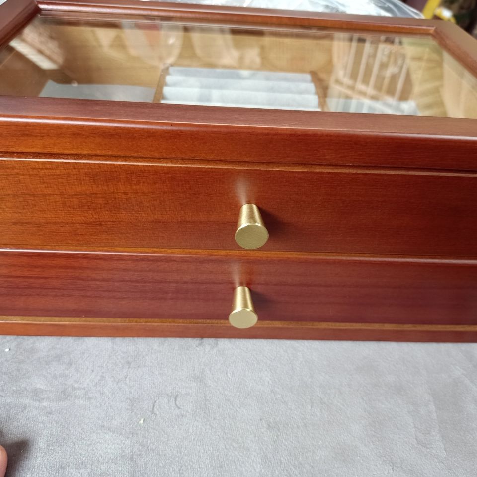 Nrb Jewelry Storage Box Earrings Earrings Ring Jewelry Box Jewelry Storage Box Exquisite High-End Watch Box