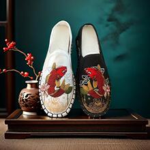 O 21792 Chinese Embroidered Beijing Cloth Shoes �й��������