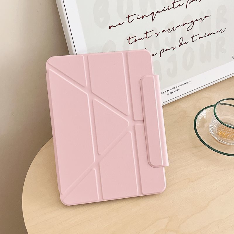 Suitable for iPad Air 11Y Folding Buckle Protective Case Pro13 Acrylic 11Th Generation Magnetic Anti-Fall Case 9.7 with Pen Slot Suitable for iPad Air 11Y Folding Buckle Protective Case Pro13 Acrylic 11Th Generation Magnetic Anti-Fall Case 9.7 with Pen Slot