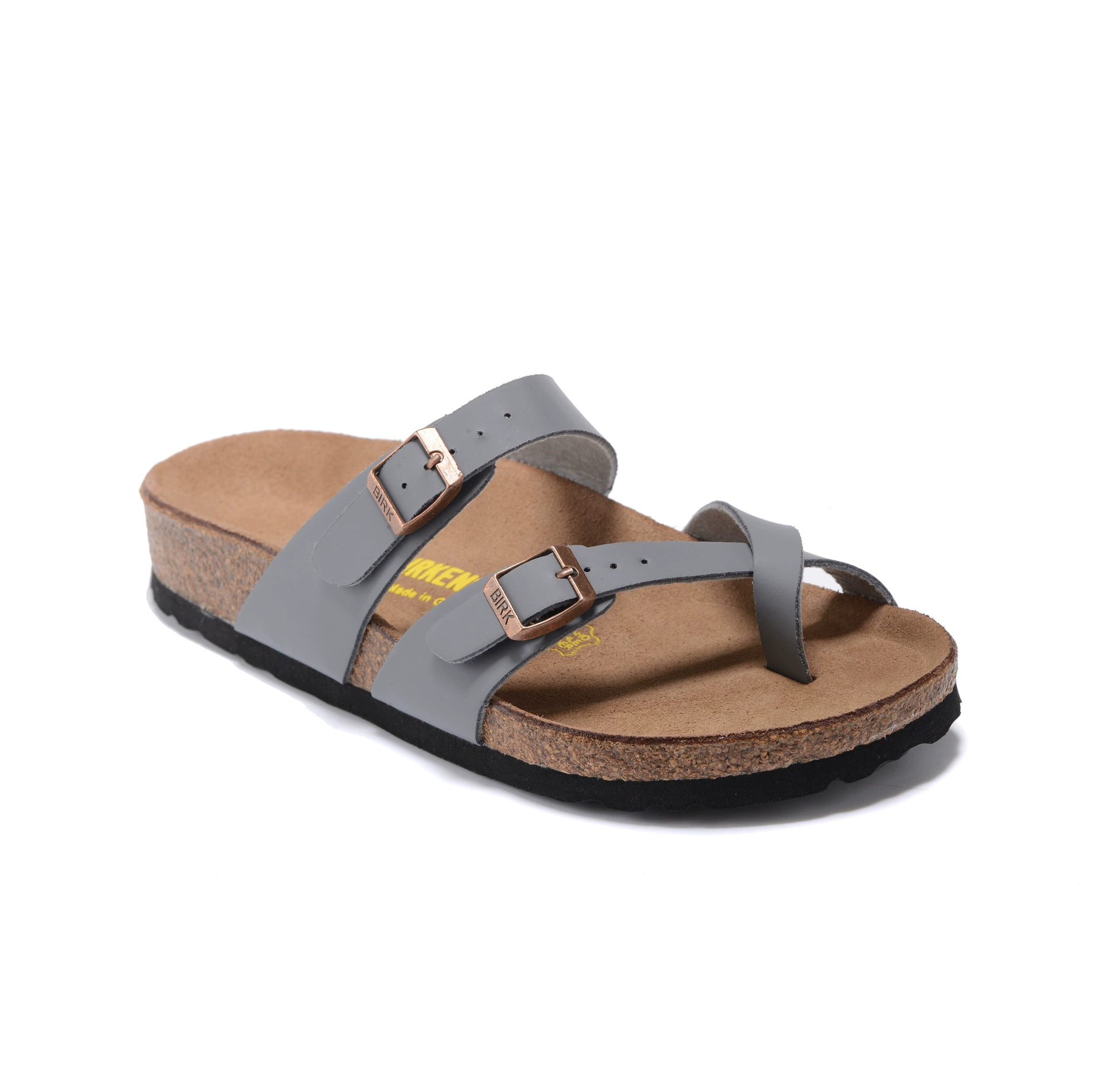 Книга same cork-soled foreign trade slippers Arizona toe men and women beach shoes outdoor wide version large-size shoes