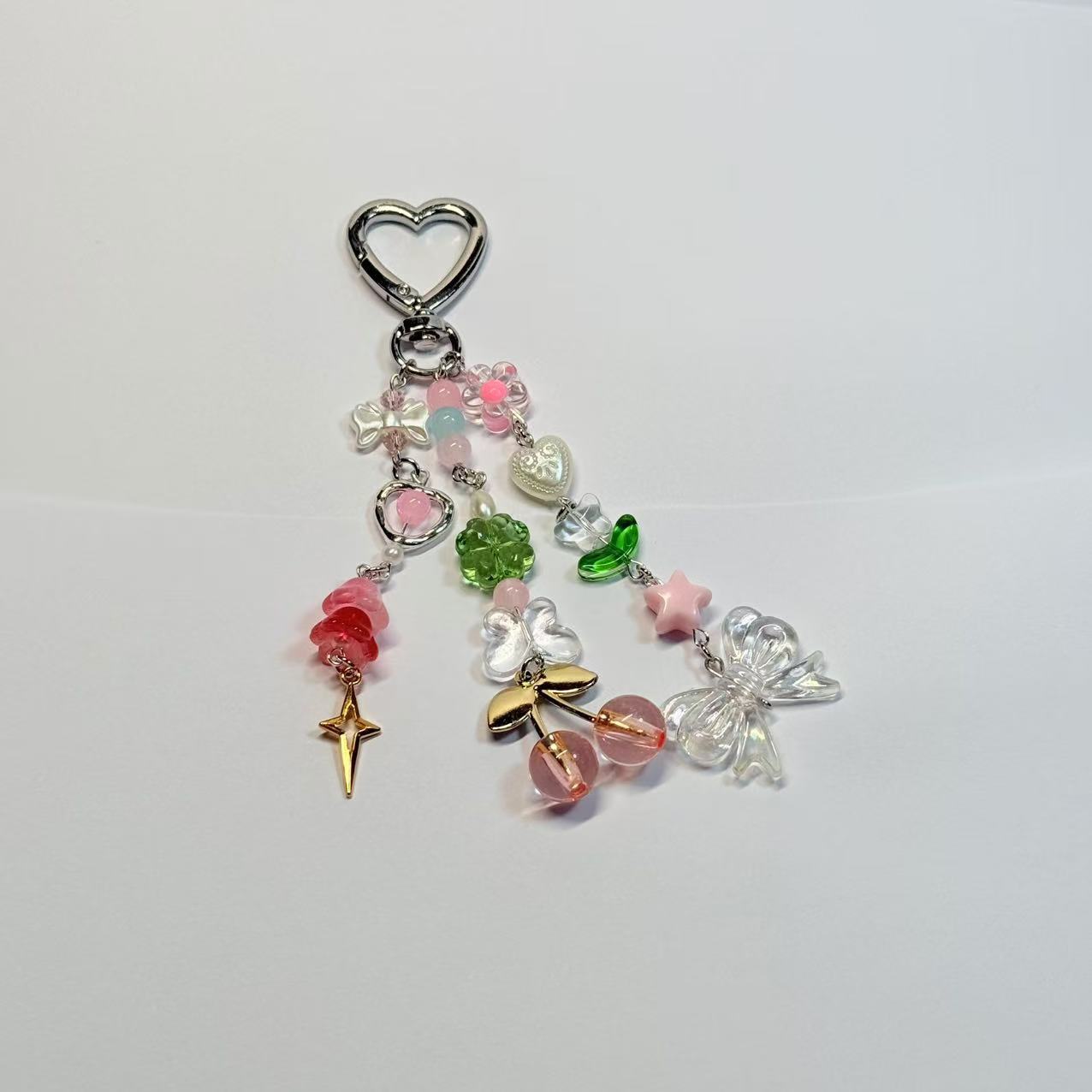 Cute Resin Animal Fruit Unisex Bag Pendant Keychain display picture 15