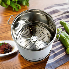蒸米饭木桶蒸笼饭甄子家用不锈钢甑子蒸锅老式蒸饭煮饭蒸糯米一件