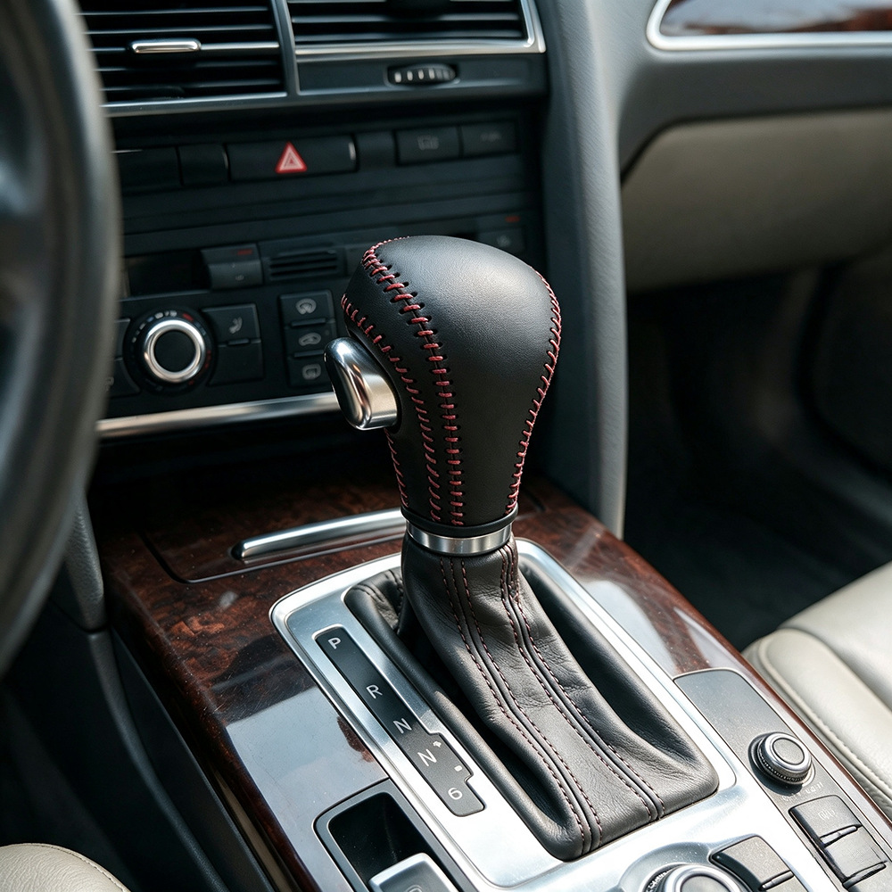 Suitable for Audi older models A6L A4L Q5 Q7 A5 gear shift protection cover, gear knob cover, shift lever cover, gear cover