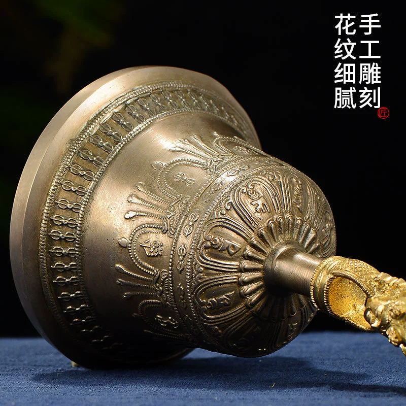 Jiobuka Bingxing Nepal Handmade Copper Copper Copper King Kong Diamond Bells Dharma Dharma Dharma Blown Package Supply