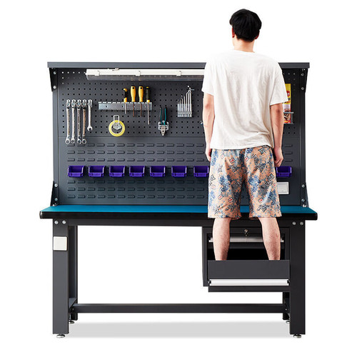 Heavy-duty Bench Factory Quality Inspection Maintenance Anti-static Workbench Inspection Table Workshop Multi-functional Operating Table