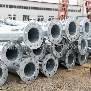 定制山西电力钢杆 35KV钢管塔 单回路输电钢管杆 价格批发