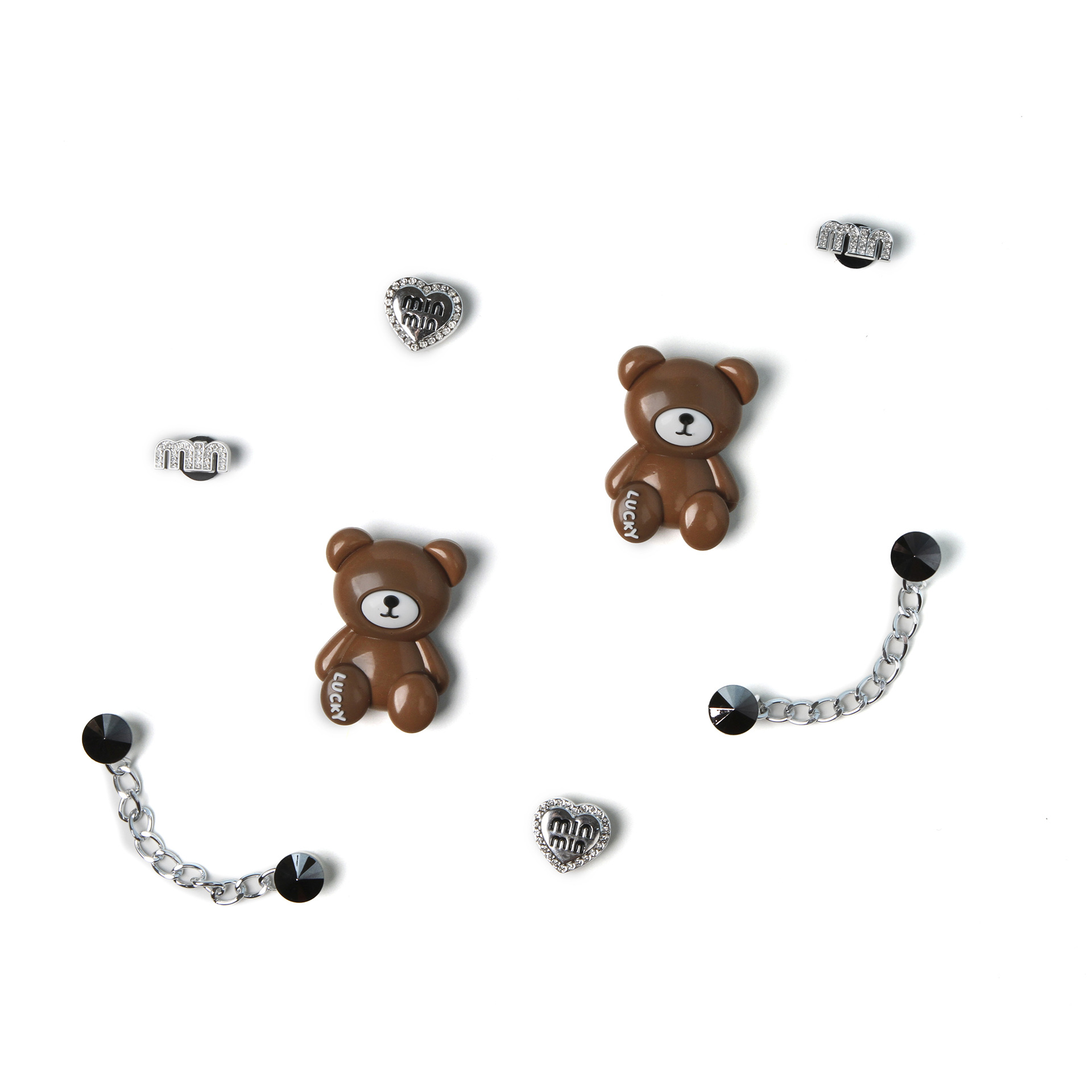 그린 4(8개입) 럭키베어 브라운