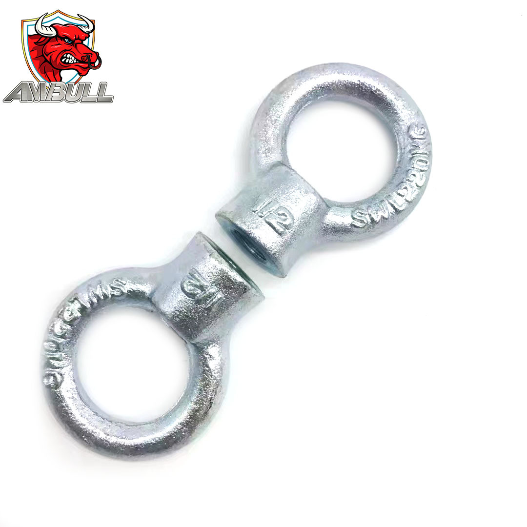 日式JIS1169螺母 日标吊环螺母 高强度模锻碳钢吊环索具