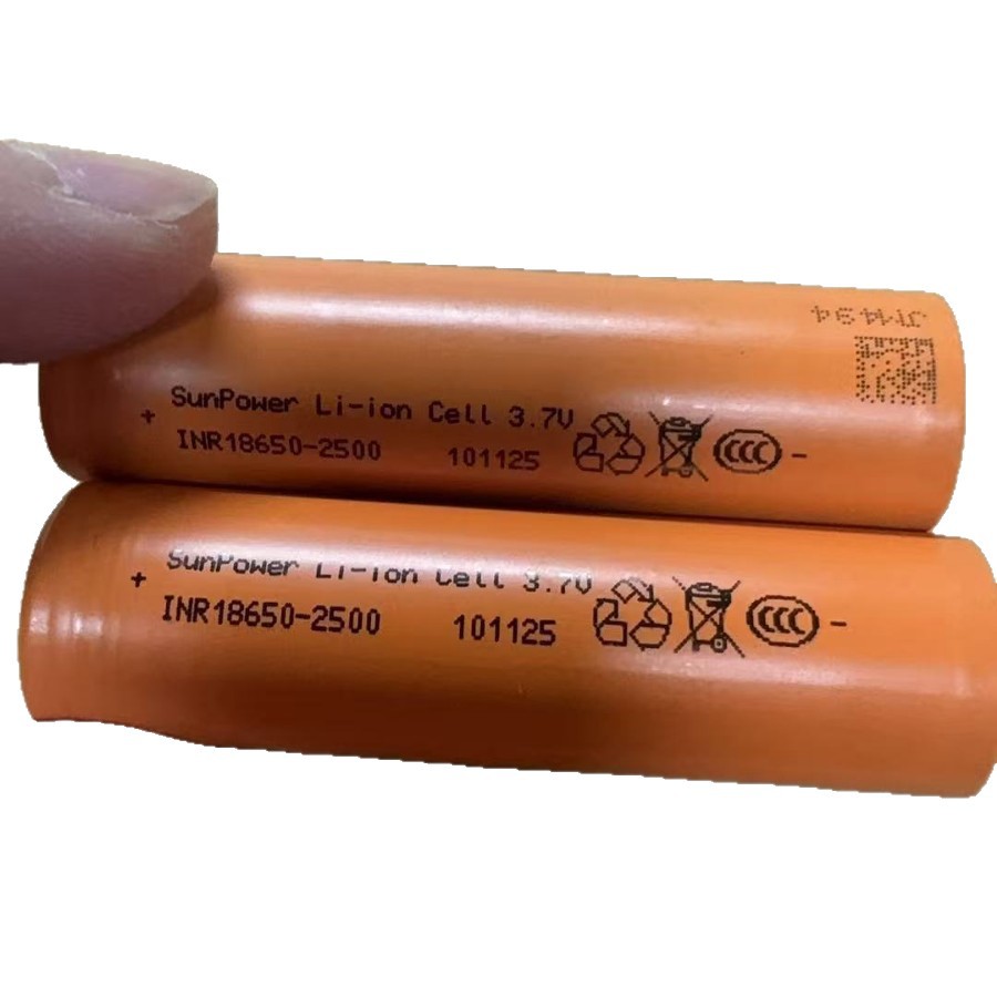 Sanjie 18650 batería de litio 2500mah10c alta potencia vehículo eléctrico herramienta eléctrica aspiradora de polvo