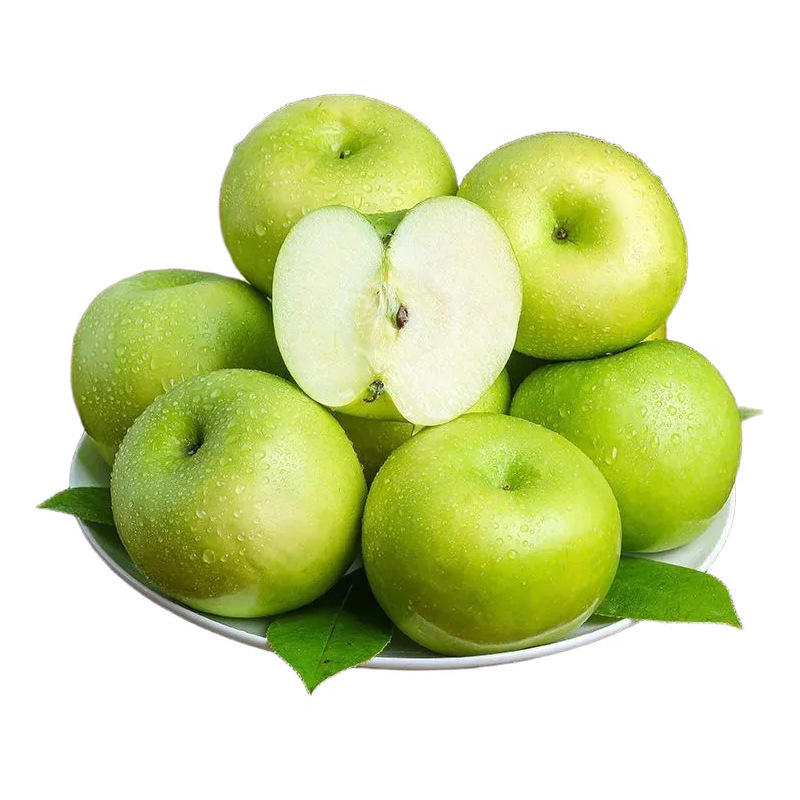 Shanxi Green Apples Direct from the Source, Shaanxi Green Apples with Free Shipping, Fresh Fruit Green-Skinned Apples, One-Piece Drop Shipping Shanxi Green Apples Direct from the Source, Shaanxi Green Apples with Free Shipping, Fresh Fruit Green-Skinned Apples, One-Piece Drop Shipping