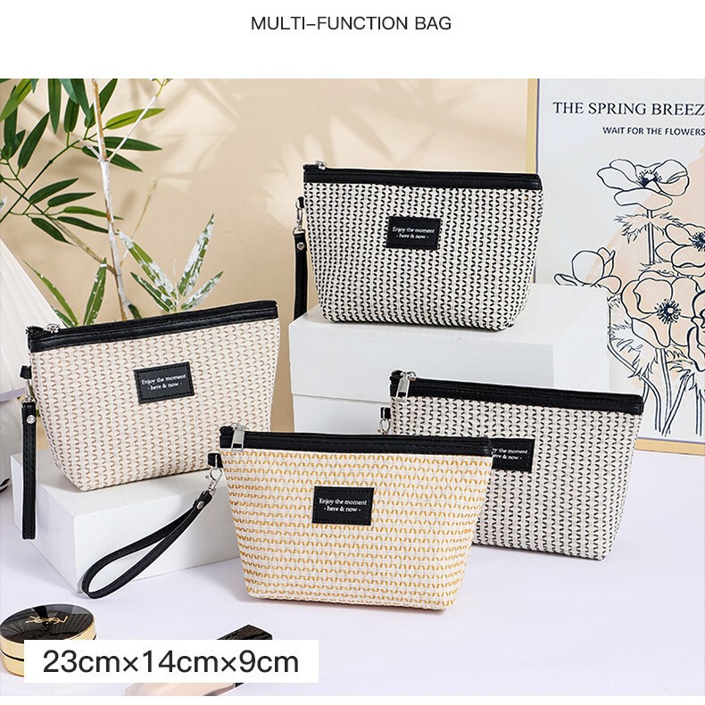 Ins Cosmetic Bag Portable Bag Multifunctional Toiletry Bag Satchel Cosmetic Bag Large Capacity Satchel Bag Out of Hand Bag
