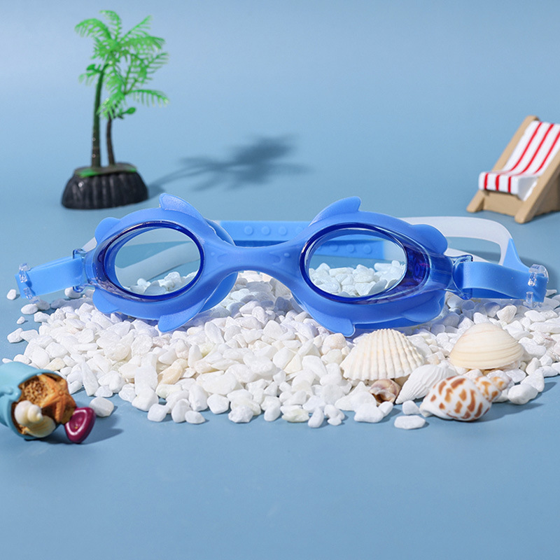Gafas de Natación para Niños de Policarbonato Impermeables y Anti-empañamiento