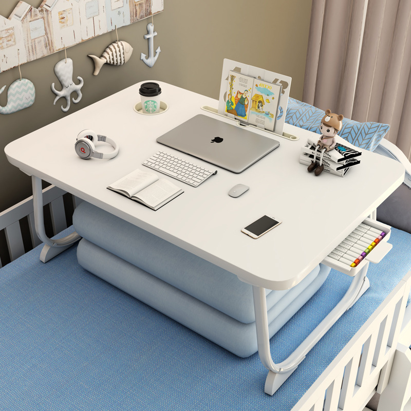 Bed Small Table Desk Student Dormitory Folding Table Bay Window Learning Office Computer Desk Lazy Table Small Table Board