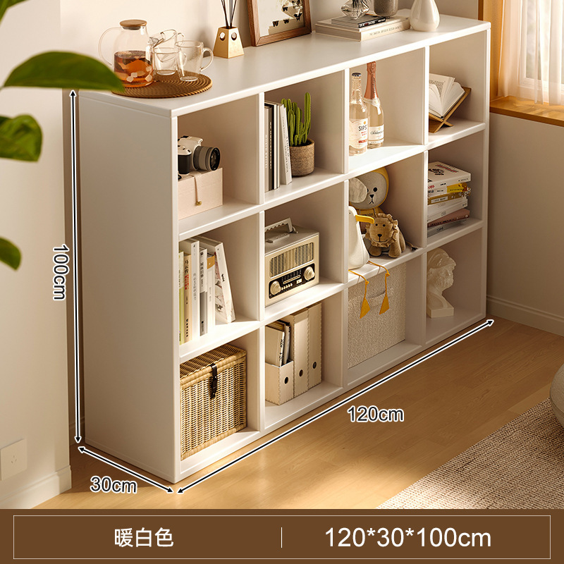 Estante de estantería Gabinete de rejilla de piso a techo Sala de estar Gabinete simple Gabinete de almacenamiento de libros multicapa Librería de lectura