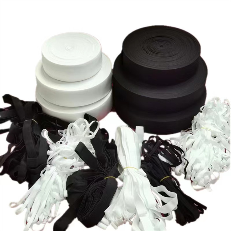 松紧带薄款宽高弹柔软细扁窄弹力绳儿童白色橡皮筋宝宝裤子用婴儿