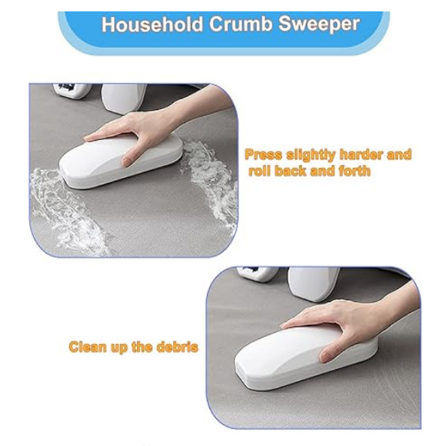 Household Handheld Sofa Bed Sheet Desktop Crumb Cleaning Brush Hair Removal Brush Cleaning Roller Dust Brush