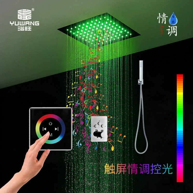 LED освещение шоу набор дождь капли полив Hengding верхний спрей шоу отель вилла B & B душ комната
