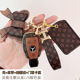 Shell leather buckle butterfly card holder 4 pieces bc01 [take photo and note the style]