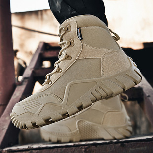 Factory Direct Sales Four-Season Non-Slip and Wear-Resistant Outdoor Low-Cut Adventure Rescue Workwear Tactical Boots Outdoor Hiking Shoes