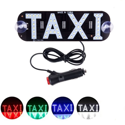 Vehicle Led Identification Light, İşçi projektorları - taxi-cigarette-lighter-socket-white