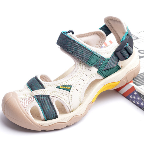 Outdoor Sports Hiking Sandals with Anti-Slip Soft Sole for Men and Women, Cross-Border Overseas Export, Waterproof and Rapid Interference Hiking Shoes