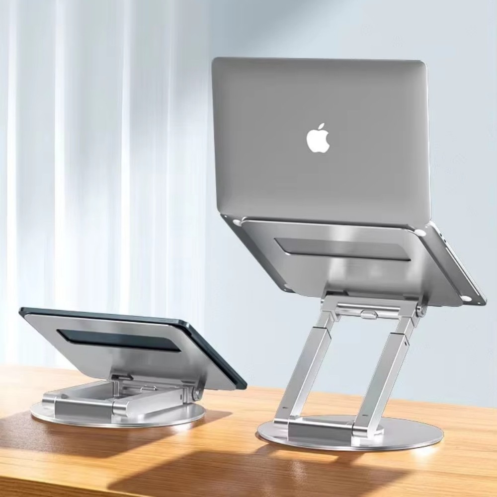 Convenient Folding Adjustable Height 360 ° Rotating Stand 2-in-1 Laptop Holder N19-4