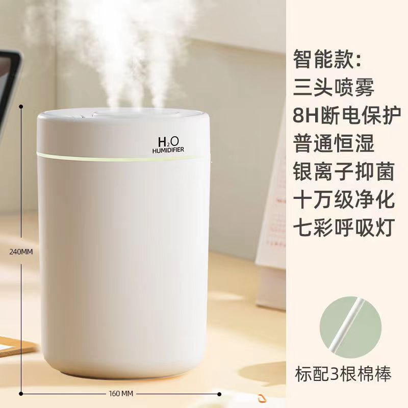 Hogar humidificador dormitorio Mute gran capacidad niebla escritorio humidificador purificación de aire materno y niño aromaterapia máquina regalo