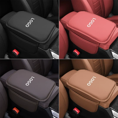 Armrest box pad: Universal Leather Elbow