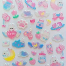 创意贴纸;文具贴纸;纸质工艺品