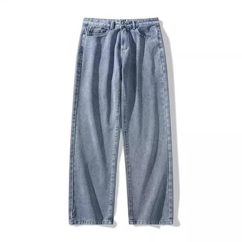 Southeast Asia live broadcast hit classic straight jeans, men's American high street high-end loose casual long pants