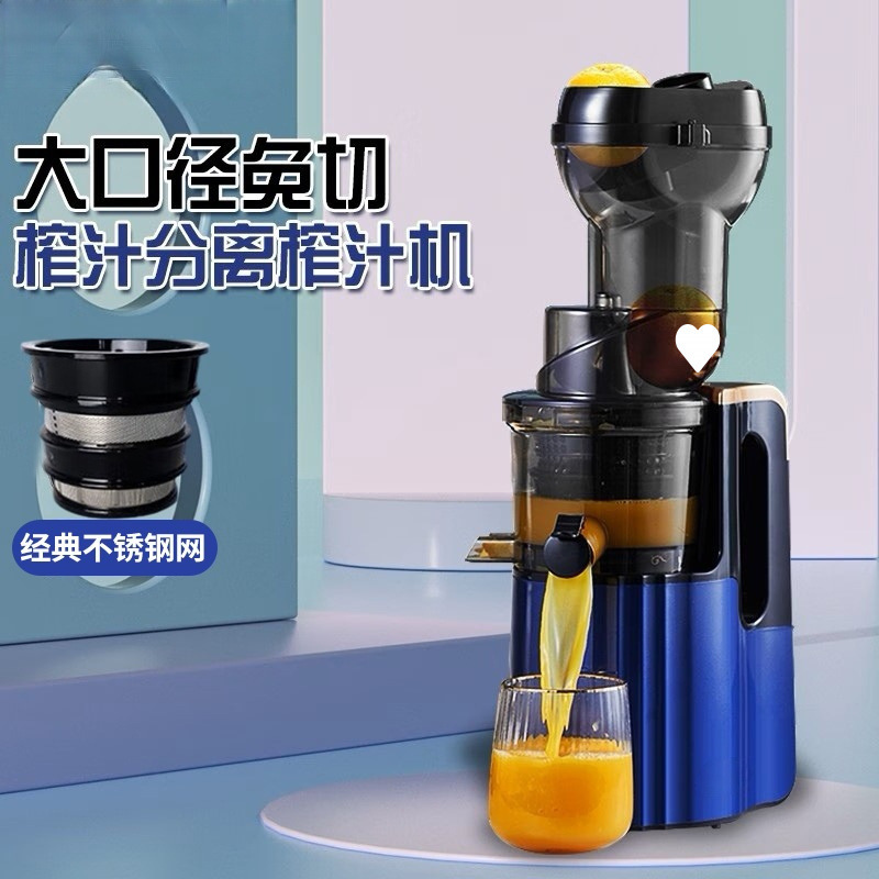 德国不锈钢榨汁机渣汁分离家用小型果蔬多功能商用原汁机炸果汁机|undefined