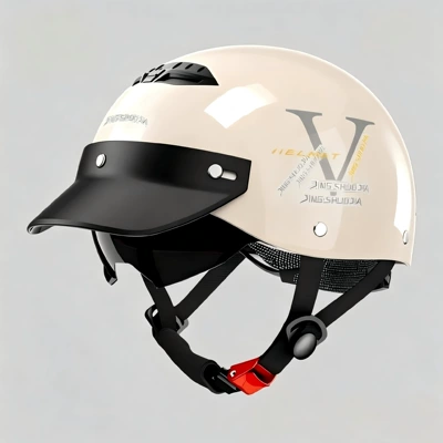 Motorcycle Safety Supplies Helmets for Summer Sun Protection - khaki