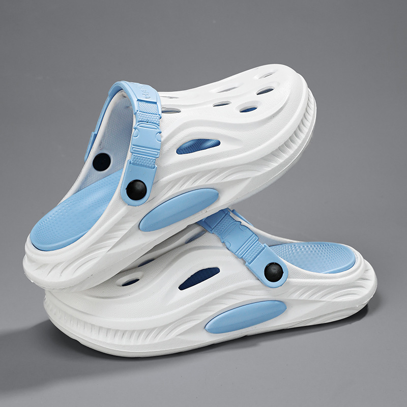 Summer Toe-Toe Sandals for Men, Thick-Soled Non-Slip Office Clogs, Sports and Leisure Beach Slippers Summer Toe-Toe Sandals for Men, Thick-Soled Non-Slip Office Clogs, Sports and Leisure Beach Slippers