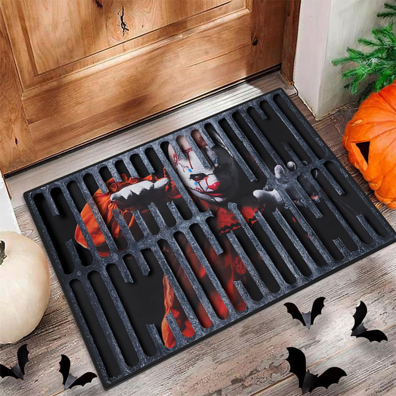 Halloween Creative Door Mat European and American Festival Decorative Floor Mat Amazon Hot Non-slip Dirty Door Mat