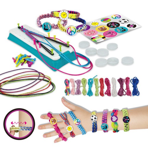 Children's DIY Friendship Friendship Bracelet Loom Toy Elastic Cord Bracelet Making Set
