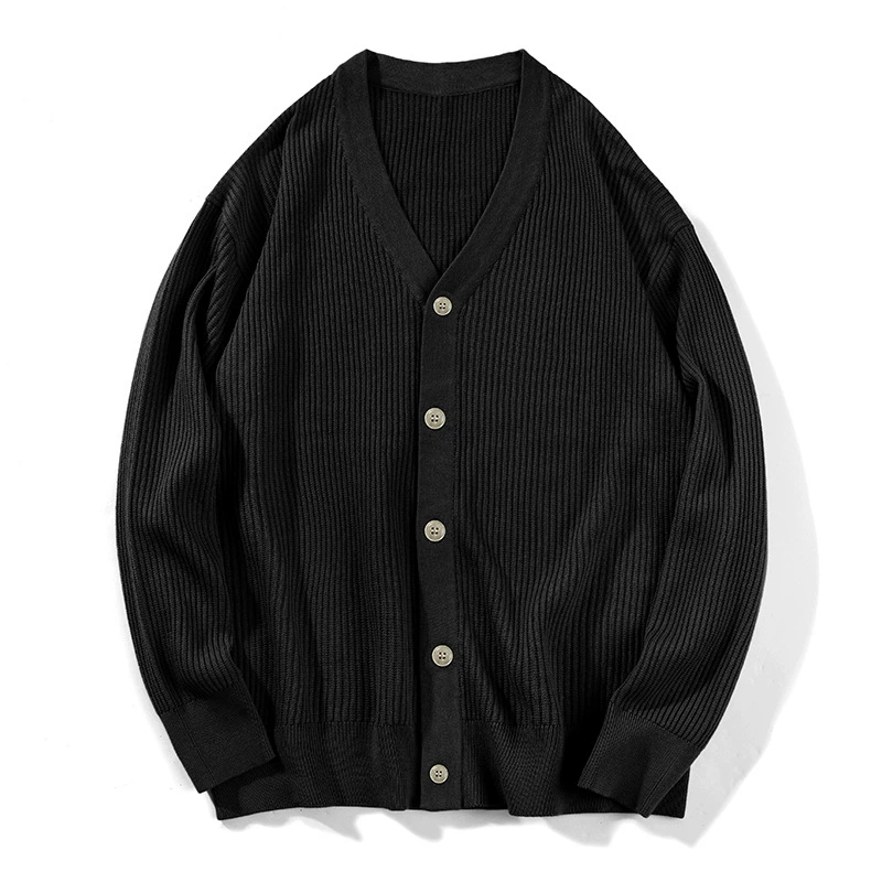  colored Japanese knitted sweater, shirt, universal cardigan for leisure, autumn