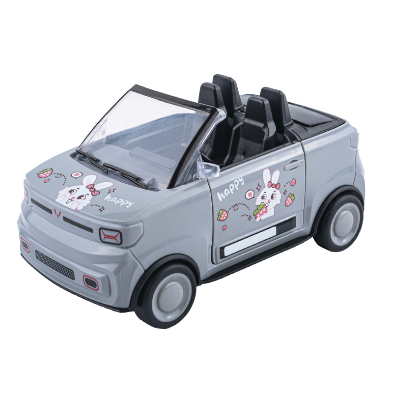 Juguete para niños dibujos animados inercia mini coche deportivo niños y niñas simulación Wuling Hongguang modelo de coche decoración al por mayor