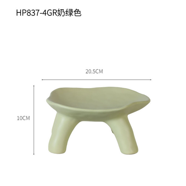 Cream brand ceramic storage system for living room for keys