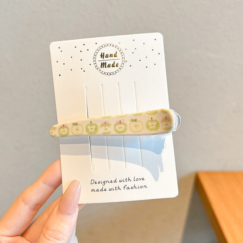 Dopamina adorable clip de cabello para mujeres 2025 nuevo clip lateral de alta gama clip lateral frisa clip de cabello clip de cabello tocado